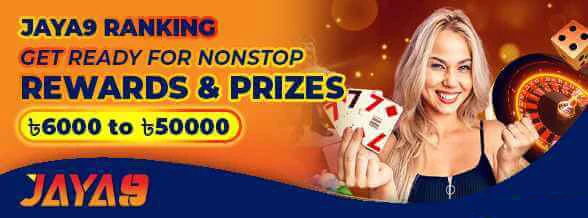 Jaya9 JAYA9 Ranking Rewards & Prizes promotion banner